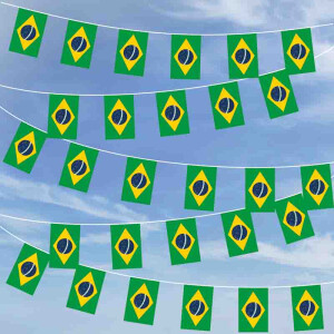 Party-Flaggenkette : Brasilien