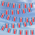 Party-Flaggenkette Costa Rica