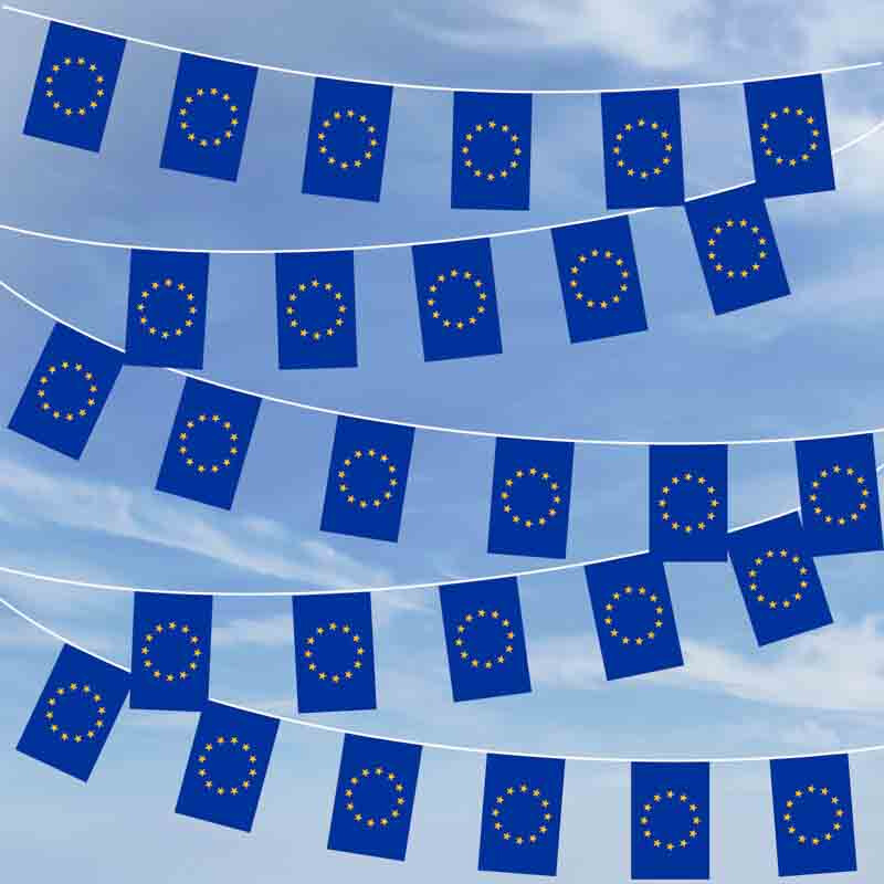 Party-Flaggenkette Europa, 24,95 €