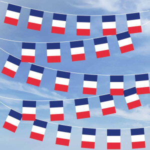 Party-Flaggenkette : Frankreich