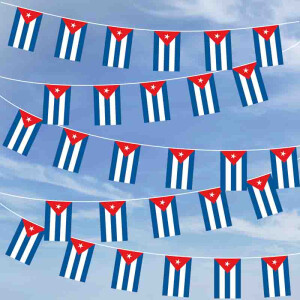 Party-Flaggenkette : Kuba