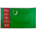 Flagge 90 x 150 : Turkmenistan