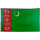 Flagge 90 x 150 : Turkmenistan