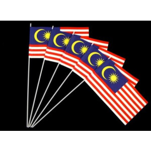 Papierfähnchen: Malaysia