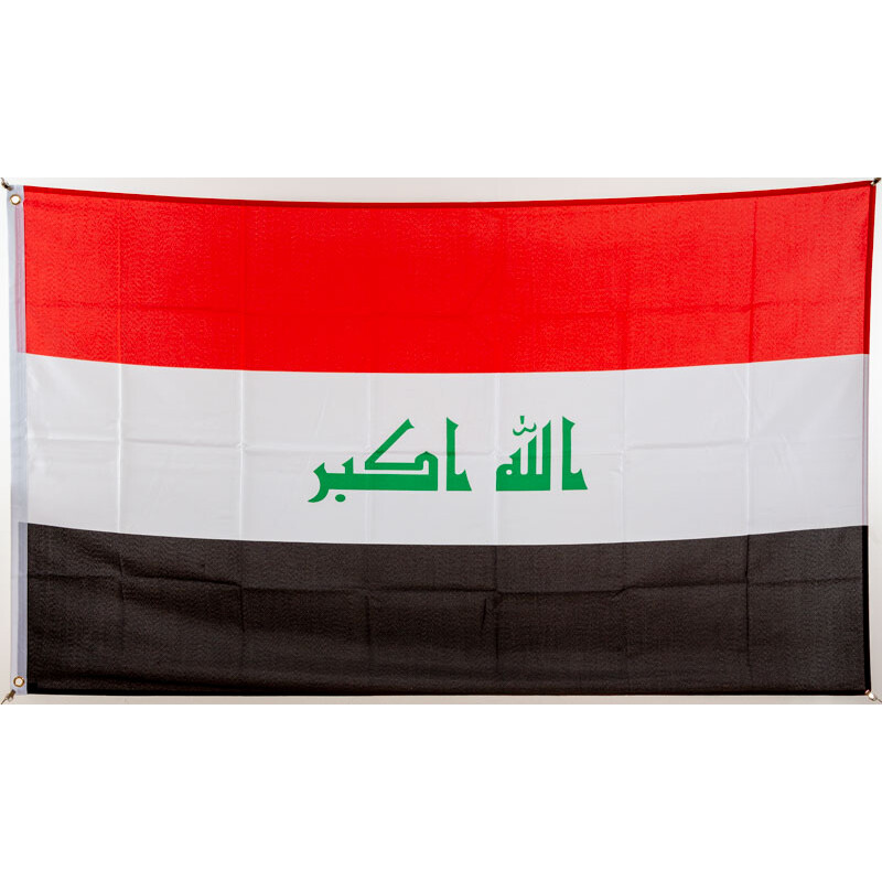 Fahne Irak Hissflagge 90 x 150 cm Flagge 