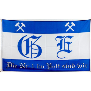 Flagge 90 x 150 : Gelsenkirchen die Nr.1 im Pott