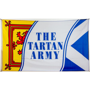 Flagge 90 x 150 : Tartan Army