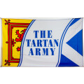 Flagge 90 x 150 : Tartan Army