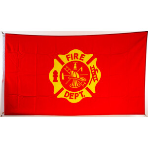 Fahne Flagge Feuerwehr Firefighter 90 x 150 cm 
