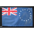 Tischflagge 15x25 Cook Inseln / Cook Islands