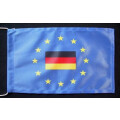 Tischflagge 15x25 Europa mit Deutschland in der Mitte