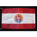 Tischflagge 15x25 : Französisch Polynesien