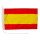 Motorrad-/Bootsflagge 25x40cm: Spanien ohne Wappen
