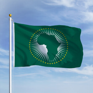 Premiumfahne Afrikanische Union