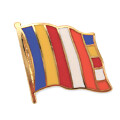 Flaggen-Pin vergoldet Buddhismus