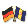 Freundschaftspin: Deutschland-Madeira