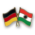 Freundschaftspin Deutschland-Kurdistan