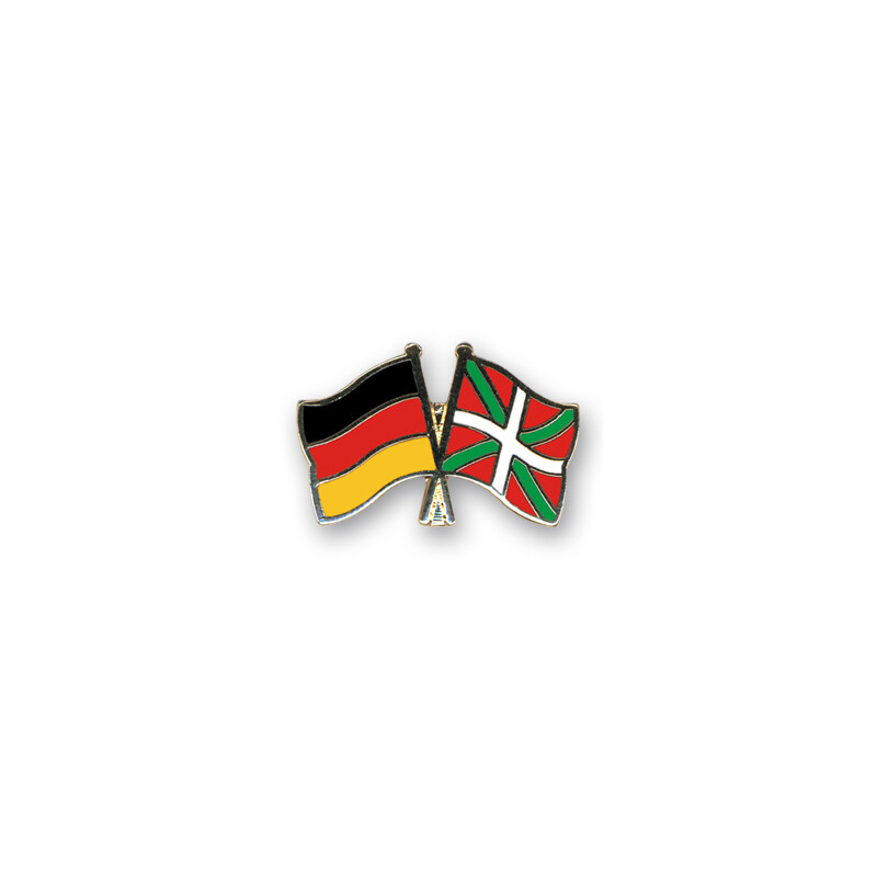 Freundschaftspins Österreich-Lettland Flaggen und Fahnen