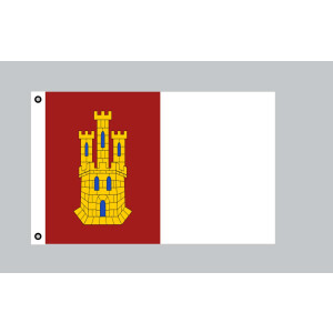 Flagge 90 x 150 : Kastilien - La Mancha (E)