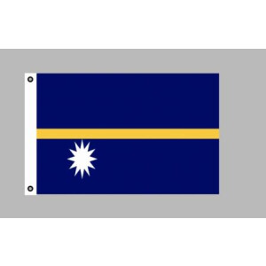 Flagge 90 x 150 : Nauru