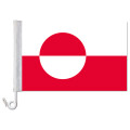 Auto-Fahne: Grönland - Premiumqualität