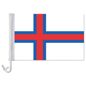 Auto-Fahne: Färöer - Premiumqualität