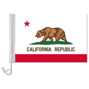 Auto-Fahne: California - Premiumqualität