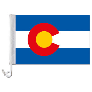 Auto-Fahne: Colorado - Premiumqualität