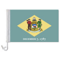Auto-Fahne: Delaware - Premiumqualität