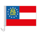 Auto-Fahne: Georgia - Premiumqualität