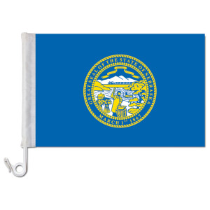 Auto-Fahne: Nebraska - Premiumqualität