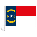 Auto-Fahne: North Carolina - Premiumqualität