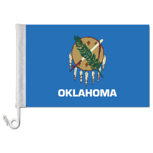 Auto-Fahne: Oklahoma - Premiumqualität