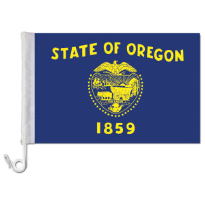 Auto-Fahne: Oregon - Premiumqualität