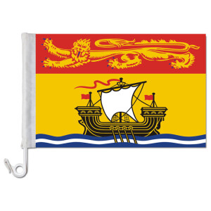 Auto-Fahne: New Brunswick - Premiumqualität
