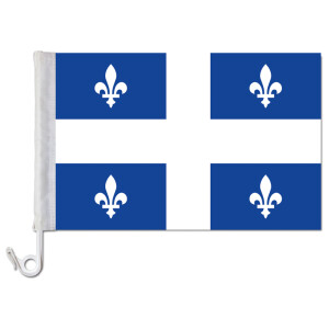 Auto-Fahne: Quebec - Premiumqualität
