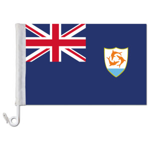 Auto-Fahne: Anguilla - Premiumqualität
