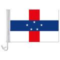 Auto-Fahne: Niederländische Antillen - Premiumqualität