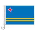 Auto-Fahne: Aruba - Premiumqualit&auml;t