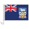 Auto-Fahne: Falkland Inseln - Premiumqualität