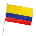 Stock-Flagge 30 x 45 : Kolumbien