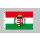 Riesen-Flagge: Ungarn mit Wappen 150cm x 250cm