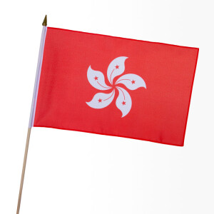 Stock-Flagge 30 x 45 : Hong Kong