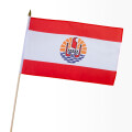 Stock-Flagge 30 x 45 : Französisch Polynesien