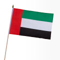 Stock-Flagge 30 x 45 : Vereinigte Arabische Emirate
