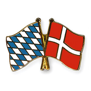 Freundschaftspin: Bayern-Dänemark