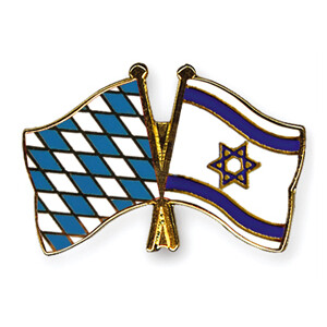Freundschaftspin: Bayern-Israel