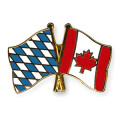 Freundschaftspin Bayern-Kanada