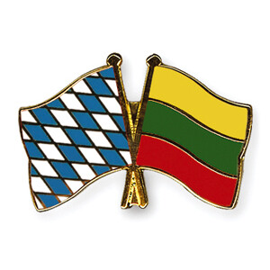 Freundschaftspin: Bayern-Litauen