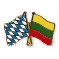 Freundschaftspin Bayern-Litauen